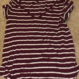 American Eagle Striped Soft and Sexy Tee